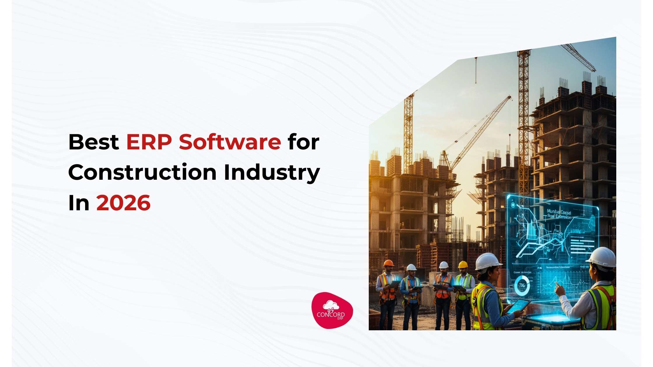 Best ERP Software for Construction Industry In 2026