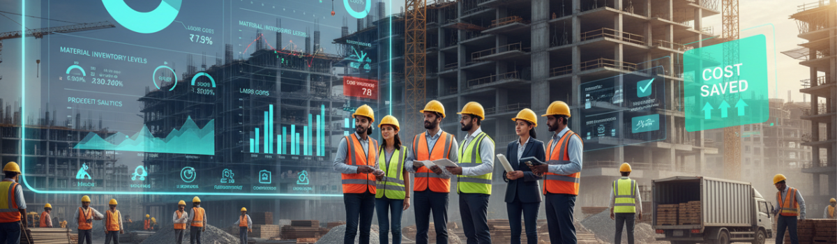 How Construction ERP Helps Control Cost Overruns in Indian Projects