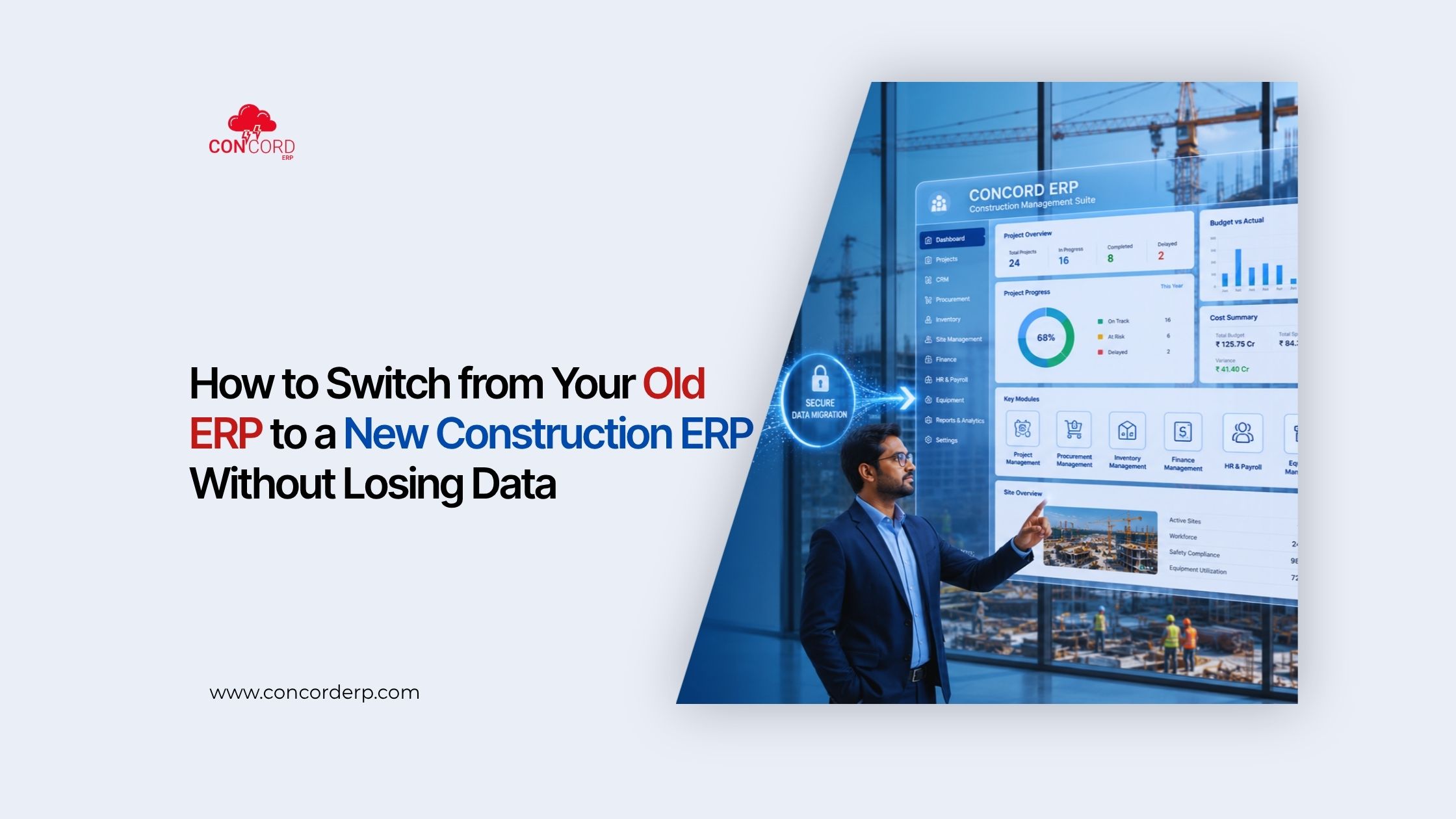 How to Switch Construction ERPs Without Losing Data | India Guide 2026
